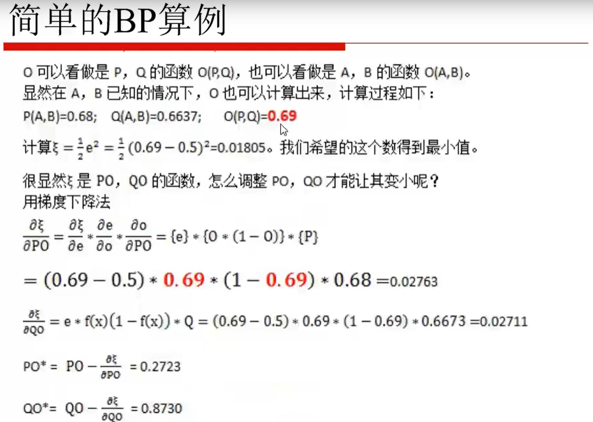 简单的BP算例2